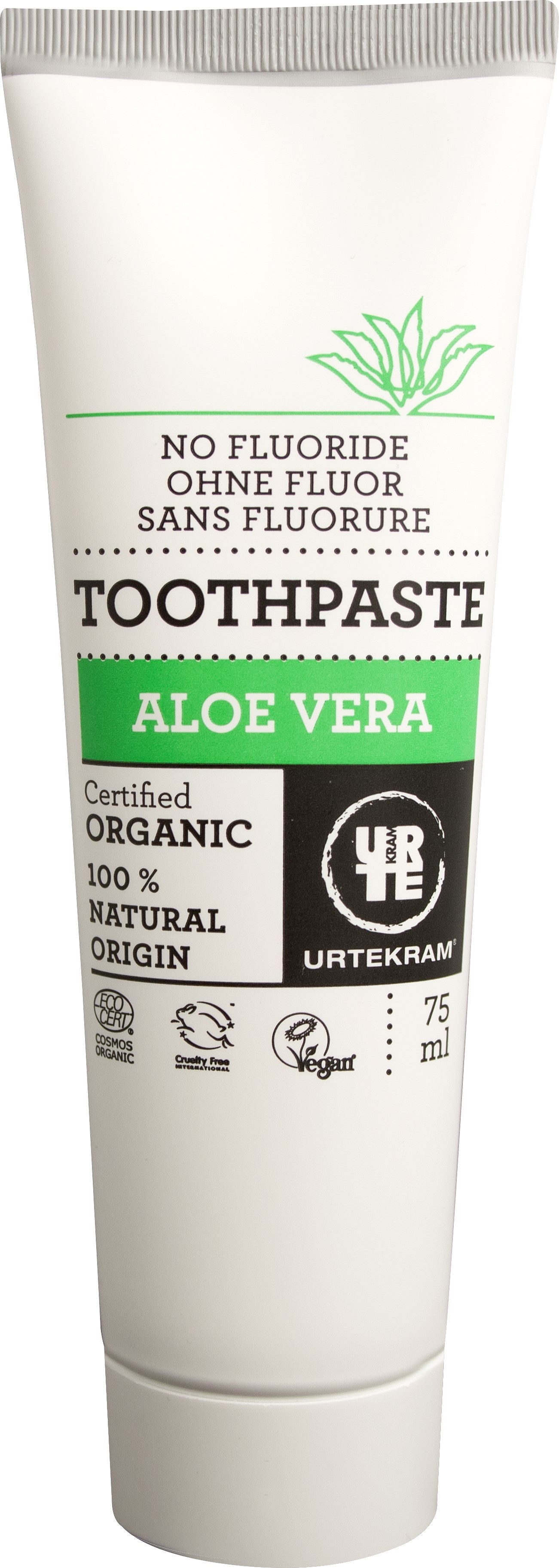 Aloe Vera Toothpaste 75 ml Zahnpasta Zahnpflege Shop Urtekram